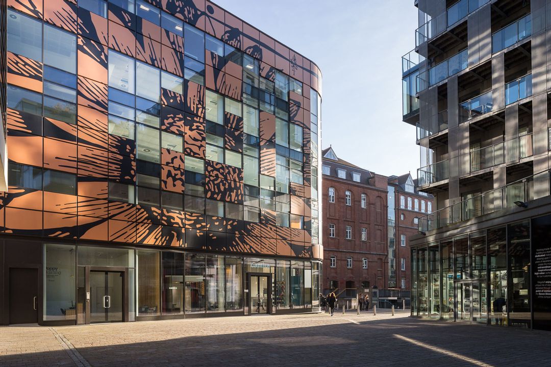 Outside view of Camira's showroom in Brewhouse Yard, Clerkenwell, London