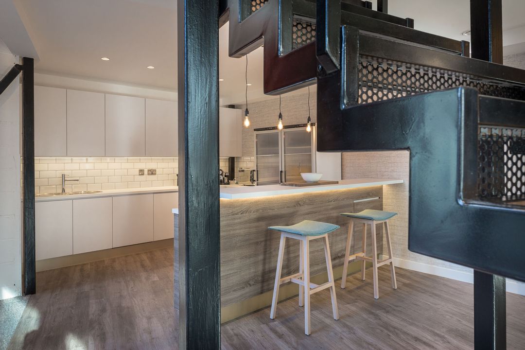 Camira's kitchen space in their impressive Clerkenwell Showroom