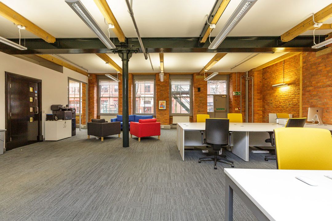 Buffalo 7 - Office space After fit out and furniture installation. Showing breakout area