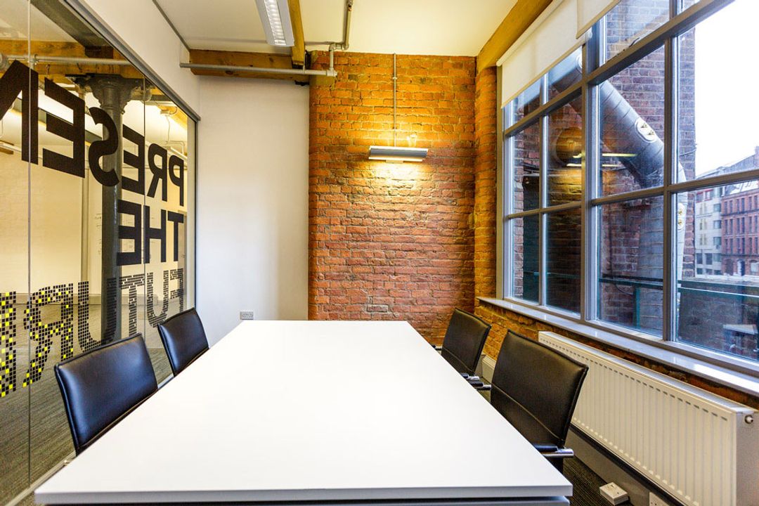 Buffalo 7 - Office space After fit out and furniture installation. Showing main boardroom interior