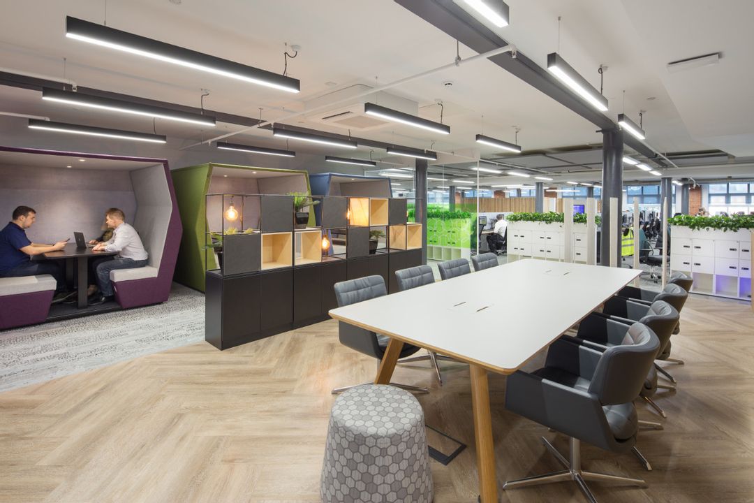 Car Finance 247 - 1st Floor Sales meeting and collaboration touchdown space