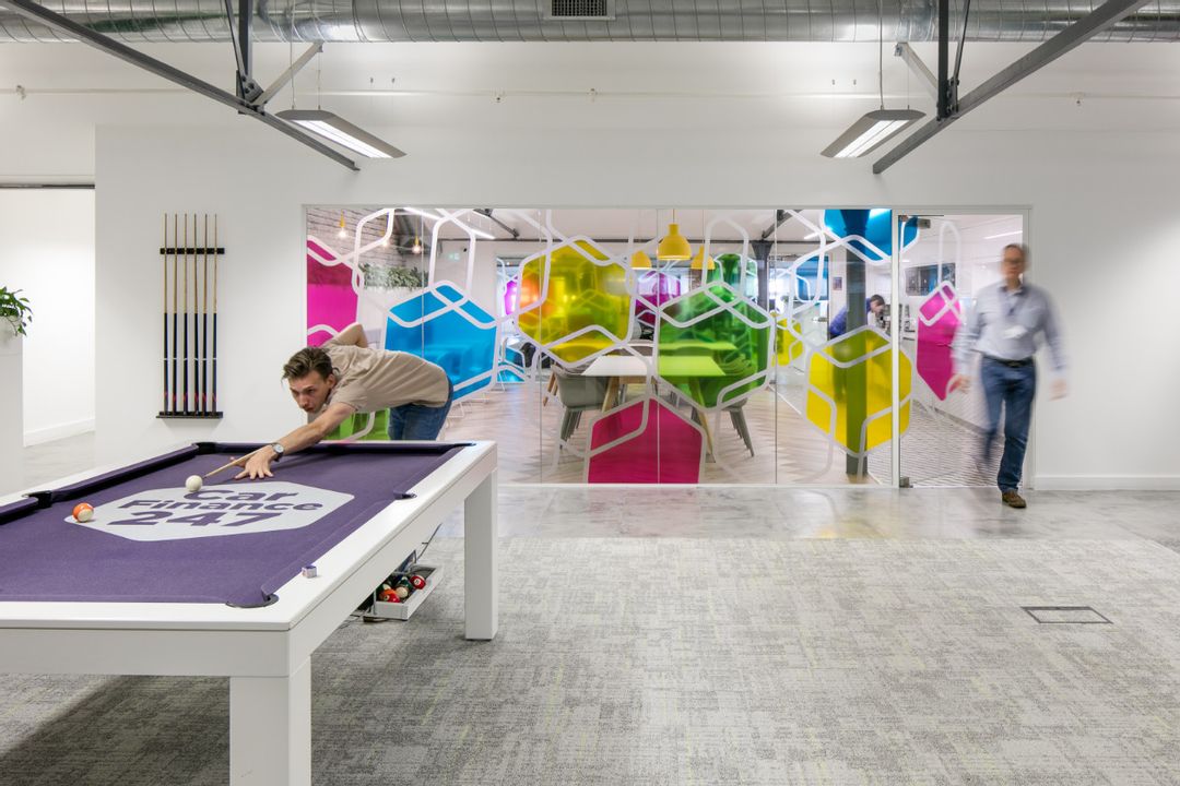 Car Finance 247 Manchester Office Space Fit Out - Spatial Environments